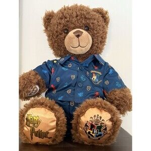 Build A Bear Workshop Harry Potter Bear W Pajamas Hogwarts PJs 2pc Top Bottom